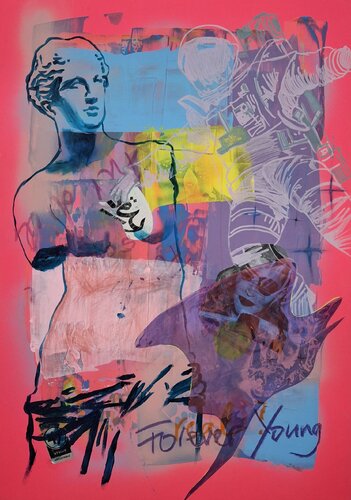 Foever Young by Achim Horras, 油畫 for Sale on Singulart