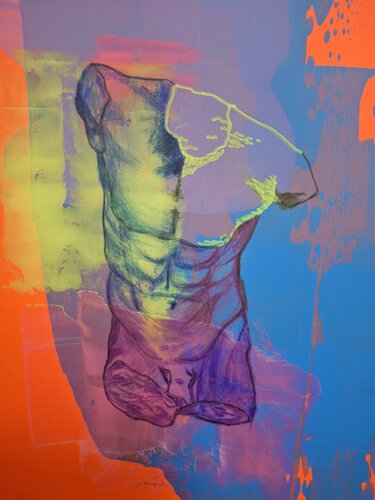 Torso 1 von Achim Horras, Malerei kaufen auf Singulart