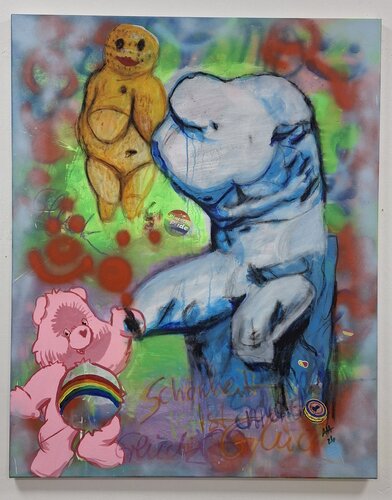 "Schönheit ist nicht Glück " by Achim Horras, 油畫 for Sale on Singulart