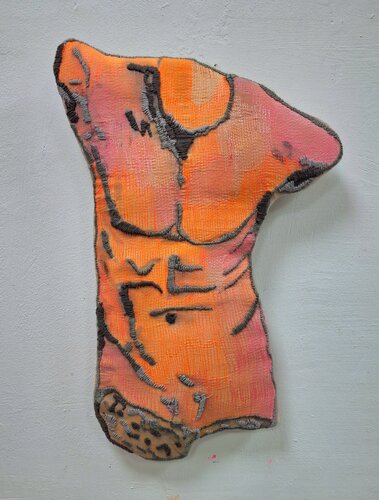 Torso von Achim Horras, Textil kaufen auf Singulart