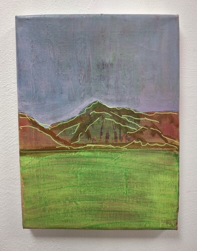 Berge2 by Achim Horras, 油畫 for Sale on Singulart