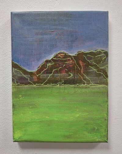 Berg3 by Achim Horras, 油畫 for Sale on Singulart