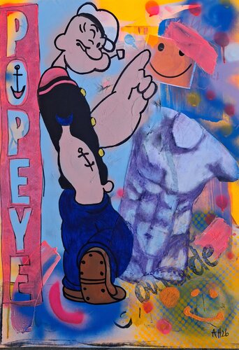 Inside/Outside van Achim Horras, Schilderij te koop op Singulart