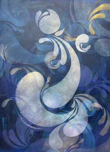 Aura di Miils.Artcontact@Gmail.Com Miils, Pittura in vendita su Singulart