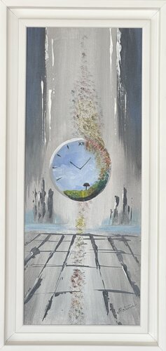 Time – Between Roots and Networks di Alina Rotaru, Pittura in vendita su Singulart