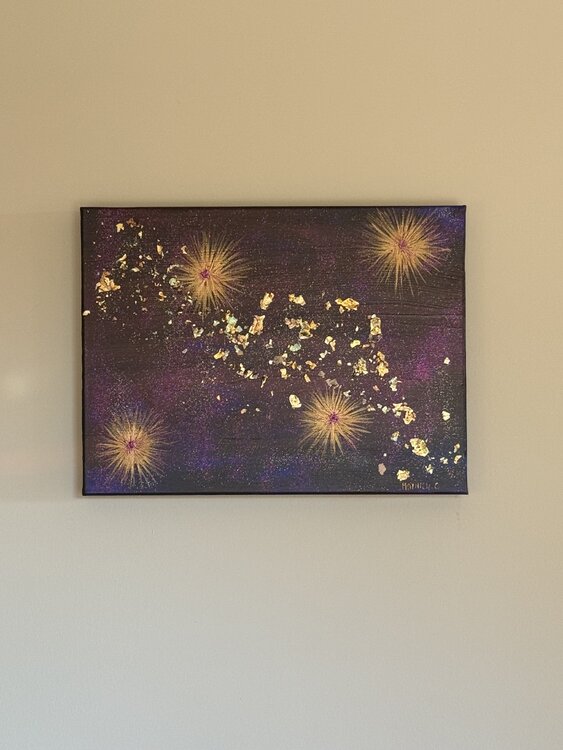 Constellations dorées Catherine Mathieu