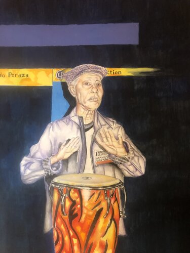 Armando Paraza by Alan Reddick, Painting for Sale on Singulart
