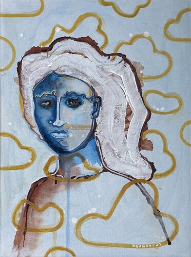 The Jazz Wisp van Steven Kenworthy, Schilderij te koop op Singulart