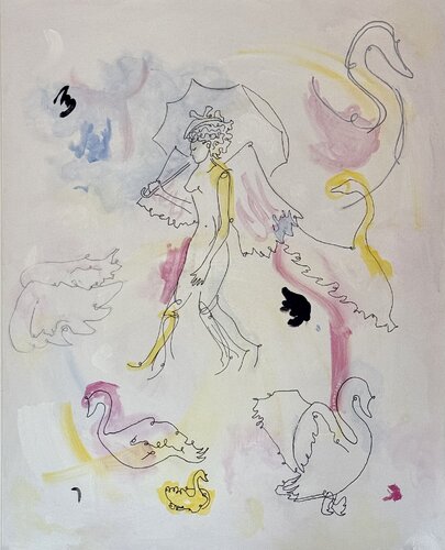 Attendez-moi by Steven Kenworthy, Painting for Sale on Singulart
