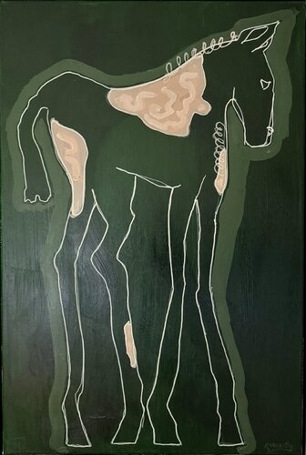 Le Cheval van Steven Kenworthy, Schilderij te koop op Singulart