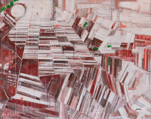 X territory de Matteo Cecchinato, Pintura a la venta en Singulart
