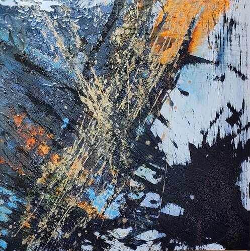 Abstract #605, The Waterline di Elena Shcherbina, Pittura in vendita su Singulart