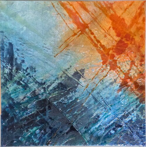 Sea Strings di Elena Shcherbina, Pittura in vendita su Singulart