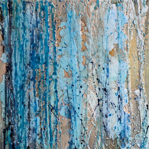 The Seventh Shade of Blue by Elena Shcherbina, 회화 for Sale on Singulart