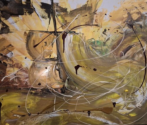 Dawn’s Embrace von Nataša Vujnović, Malerei kaufen auf Singulart