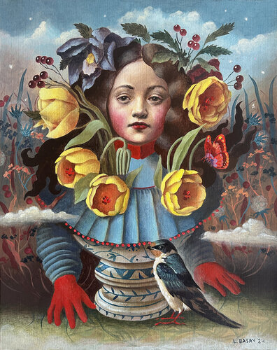 THUMBELINA de Liza Basay, Pintura a la venta en Singulart