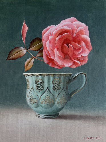 Rose Tea de Liza Basay, Pintura a la venta en Singulart