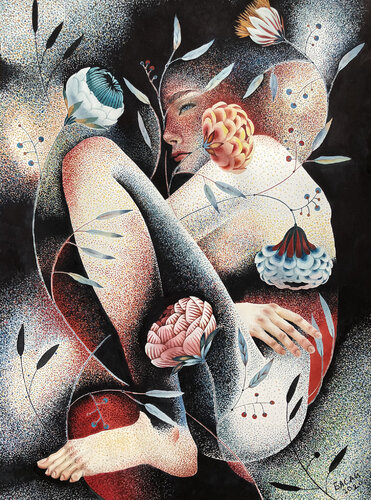 Night de Liza Basay, Pintura a la venta en Singulart