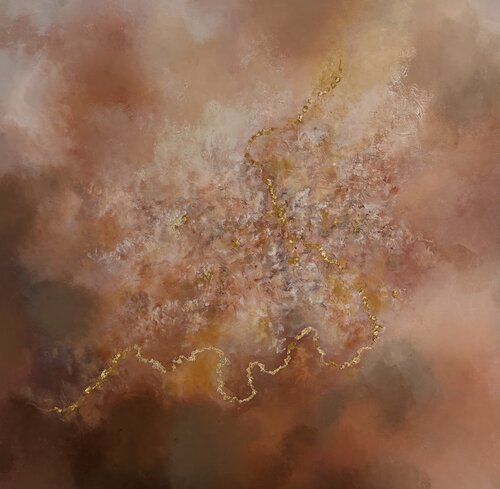 Earth  wind  and  love de Mariann Haukaas, Pintura a la venta en Singulart
