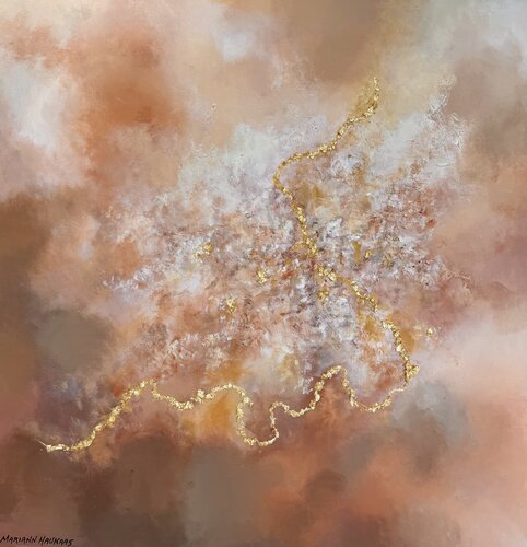 Earth  wind  and  love de Mariann Haukaas, Pintura a la venta en Singulart