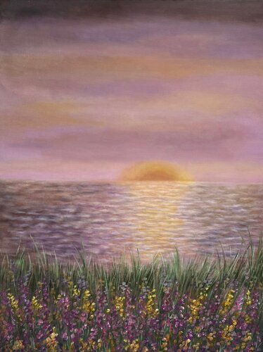 The passion of morning von Mariann Haukaas, Malerei kaufen auf Singulart