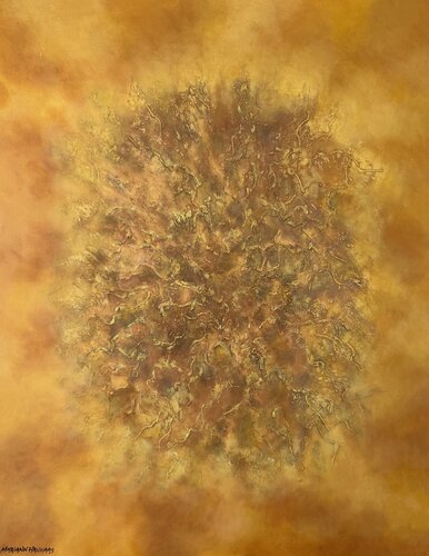 Shining earth de Mariann Haukaas, Pintura a la venta en Singulart