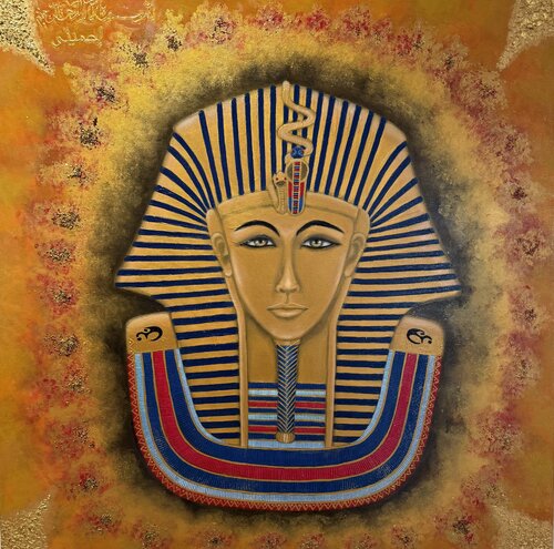 My Tutankhamon de Mariann Haukaas, Pintura a la venta en Singulart