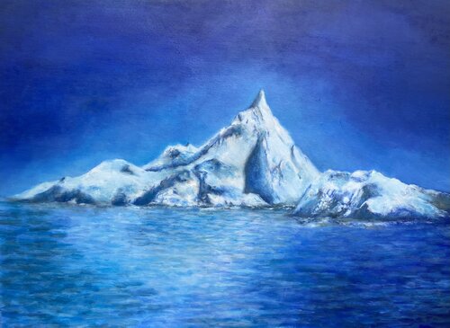 Frozen beauty van Mariann Haukaas, Schilderij te koop op Singulart