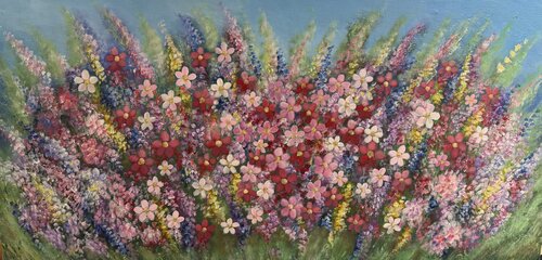 Springtime in blossom van Mariann Haukaas, Schilderij te koop op Singulart