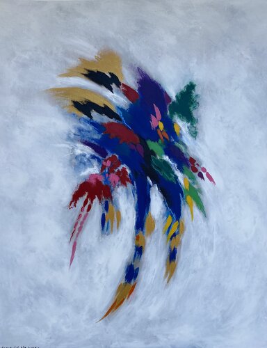 The colors of life van Mariann Haukaas, Schilderij te koop op Singulart