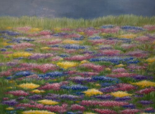 Spring van Mariann Haukaas, Schilderij te koop op Singulart
