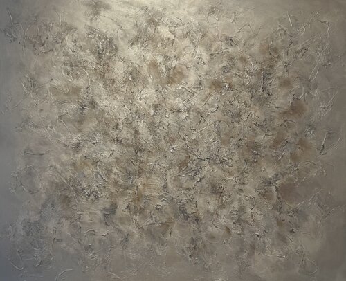 Silver moon de Mariann Haukaas, Pintura a la venta en Singulart