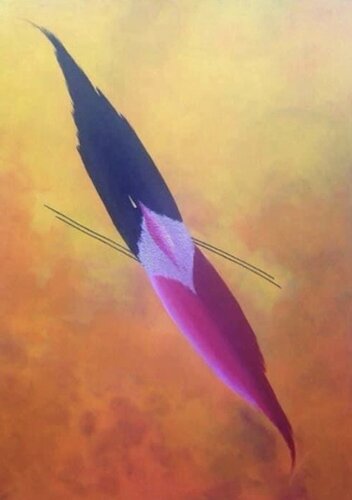 Indian summer van Mariann Haukaas, Schilderij te koop op Singulart