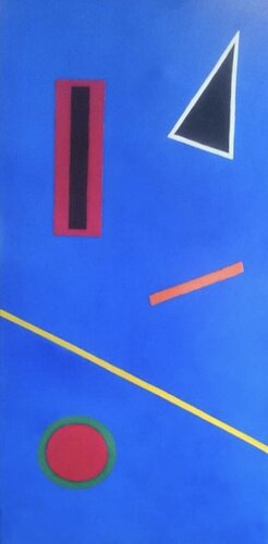 Colors in control van Mariann Haukaas, Schilderij te koop op Singulart