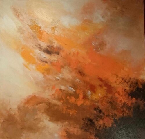 Warm fall van Mariann Haukaas, Schilderij te koop op Singulart