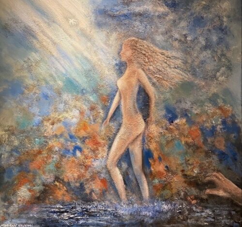 Powerful women van Mariann Haukaas, Schilderij te koop op Singulart