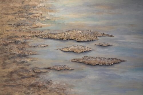 Wild river von Mariann Haukaas, Malerei kaufen auf Singulart