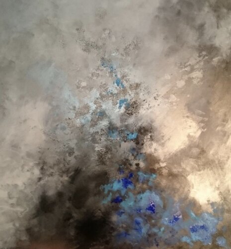 The light in the darkness van Mariann Haukaas, Schilderij te koop op Singulart