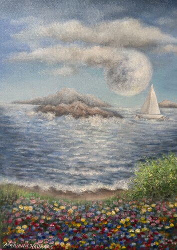 Last memories of summer van Mariann Haukaas, Schilderij te koop op Singulart