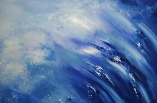 Waves of love van Mariann Haukaas, Schilderij te koop op Singulart