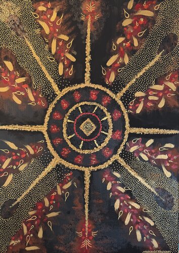 Spiritual energies de Mariann Haukaas, Pintura a la venta en Singulart