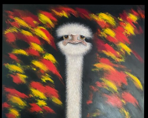 Attitude problems van Mariann Haukaas, Schilderij te koop op Singulart