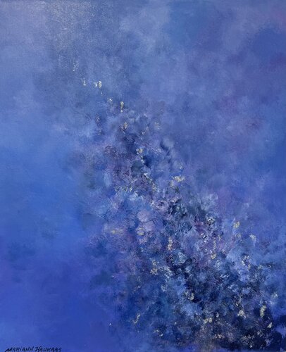 Blue emotions di Mariann Haukaas, Pittura in vendita su Singulart