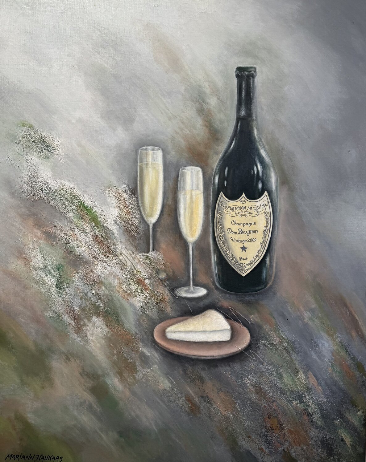 A day of pleasure Mariann Haukaas Originalgemälde zu verkaufen