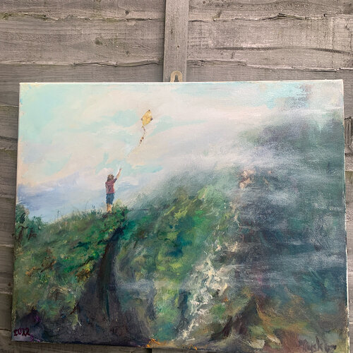 The Dream Hunter van Andrzej Wyskup, Schilderij te koop op Singulart