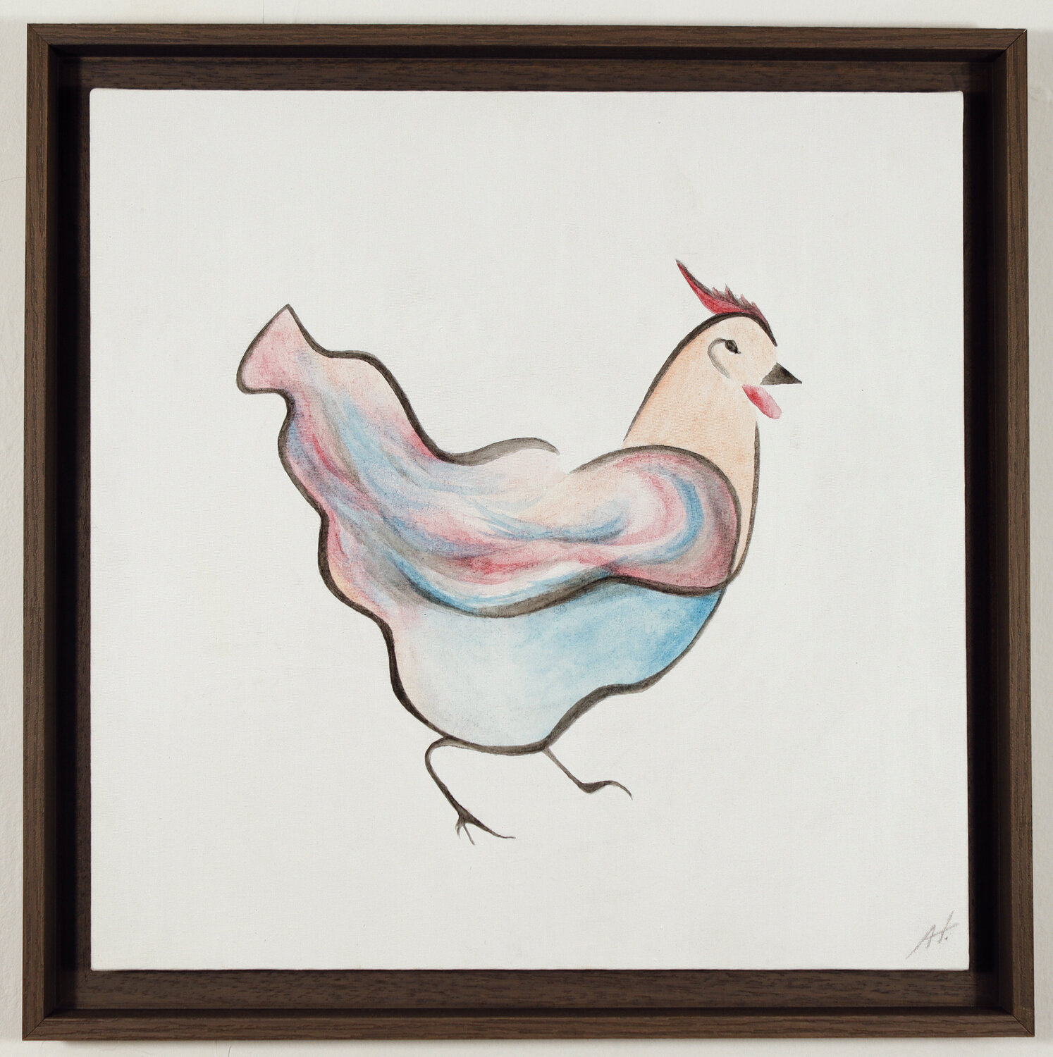 Self-confident chicken Ana Hercigonja Gutschy