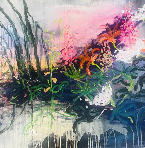 Blossoming by Alice Gavin Atashkar, Painting for Sale on Singulart