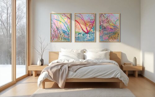 Autumn Joy Overflow by Alice Gavin Atashkar, Painting for Sale on Singulart