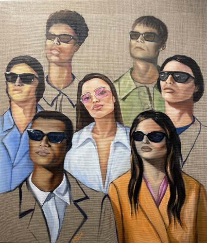 Out of the box thinking par Katia Meller, Peinture en vente sur Singulart