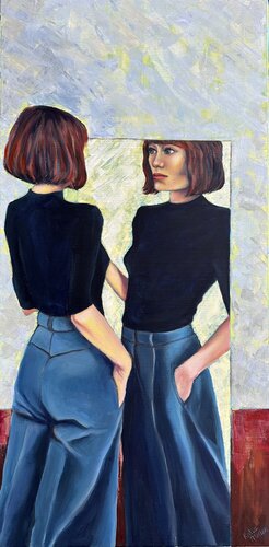 Dialog par Katia Meller, Peinture en vente sur Singulart